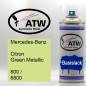Preview: Mercedes-Benz, Citron Green Metallic, 800 / 6800: 400ml Sprühdose, von ATW Autoteile West.